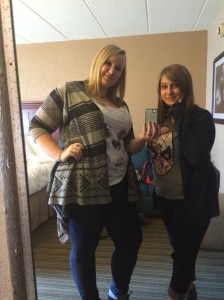 All ready for B1A4 and looking cute~